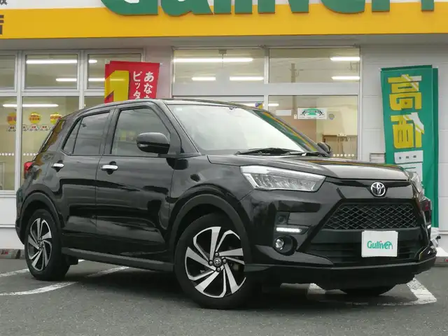 トヨタ ライズ Z 静岡県 2020(令2)年 3.3万km ブラックマイカメタリック ワンオーナー/禁煙車/ターボ車/carrozzeria SDナビ/（CD/DVD/BT/SD/USB/HDMI/フルセグTV）/パノラミックビゥーモニター（F.S.B）/前席シートヒーター/スマートアシスト/・衝突回避支援ブレーキ機能/・車線逸脱抑制制御機能/・ブレーキ制御付誤発進抑制機能/・アダプシブドライビングビーム/・先行車発進お知らせ機能/・進入禁止標識認識機能/・アダプティブクルーズコントロール/・衝突警報機能/・車線逸脱警報機能/・前後コーナーセンサー/・プッシュスタート　スマートキー/・レーンキープコントロール/LEDヘッドライト/前後ドライブレコーダー/ETC/保証書　取扱説明書/スペアキー