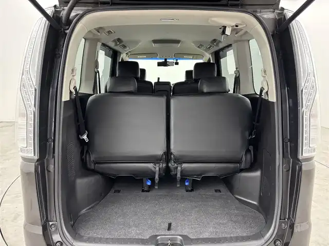 日産 セレナ ハイウェイスター Sハイブリッド 福岡県 2014(平26)年 7.9万km タイガーアイブラウン フリップダウンモニター　/純正８型ナビ／フルセグＴＶ　/バックカメラ　/ＥＴＣ　/前後ドラレコ/クルーズコントロール　/レーンキープ　/アイドリングストップ　/両側電動スライドドア　/Ｗエアコン　/純正１６インチＡＷ