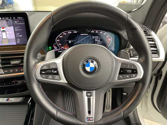 ＢＭＷ ＢＭＷ Ｘ３ M40d 道央・札幌 2023(令5)年 2.8万km アルピンホワイトⅢ ・４ＷＤ/ディーゼルターボ/・電動パノラマガラスサンルーフ/・衝突回避・被害軽減ブレーキ/・M Performance専用スポーツサスペンション/・12.3インチデジタルメーターパネル/・10.25インチワイドディスプレイ/・ハーマンカードンサウンドシステム/・サラウンドビューカメラ（360°カメラ）/・アクティブクルーズコントロール/・レザーシート前席パワーシート＋メモリー機能/・シートヒーター全席/全席ベンチレーション/・ブラインドスポット（後側方車両警告）/・パワーテールゲート/・アダプティブLEDヘッドライト/・Mスポーツブレーキ（青キャリパー）/・Mエアロダイナミクスパッケージ/・純正ドライブレコーダー前後/・ビルトインＥＴＣ
