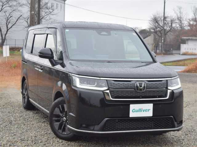 ホンダ ステップワゴン スパーダ 兵庫県 2024(令6)年 1.6万km 黒 ワンオーナー/純正ナビ/全方位カメラ/フルセグTV/ETC/ドライブレコーダー前後/両側パワースライドドア/パワーバックドア/ハーフレザーシート/シートヒーター/LEDヘッドライト/純正アルミホイール/ホンダセンシング/スマートキー/プッシュスタート/コーナーセンサー