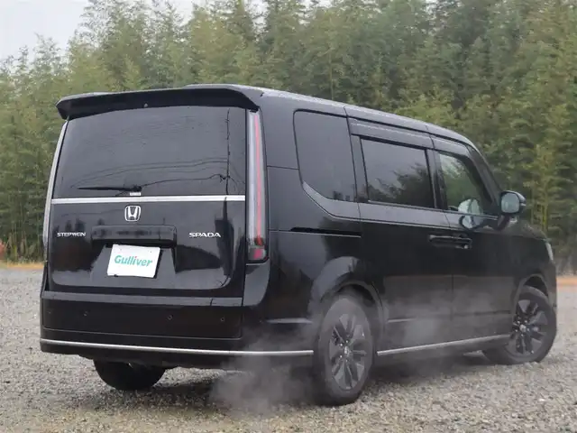 ホンダ ステップワゴン スパーダ 兵庫県 2024(令6)年 1.6万km 黒 ワンオーナー/純正ナビ/全方位カメラ/フルセグTV/ETC/ドライブレコーダー前後/両側パワースライドドア/パワーバックドア/ハーフレザーシート/シートヒーター/LEDヘッドライト/純正アルミホイール/ホンダセンシング/スマートキー/プッシュスタート/コーナーセンサー
