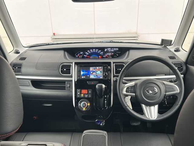 ダイハツ タント カスタム RS スマセレSA&SN 埼玉県 2014(平26)年 6.5万km ブラックマイカメタリック (株)IDOMが運営する【じしゃロン熊谷店】の自社ローン専用車両になりますこちらは現金またはオートローンご利用時の価格です。自社ローンご希望の方は別途その旨お申付け下さい/スマートアシスト/純正メモリーナビ/　CD/DVD/ワンセグ/Bluetooth/AUX/USB/HDMI/革巻きステアリング/ステアリングスイッチ/スマートキー&プッシュスタート/アイドリングストップ/ETC/スペアキー有/純正合皮シートカバー/バックカメラ/両側パワースライドドア/KENWOOD製ツィーター（KFC-ST01）/セルスター製レーダー探知機（VA-230E）