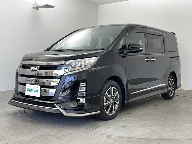 トヨタ ノア Si ダブルバイビーⅡ 兵庫県 2020(令2)年 4.9万km ブラック 純正９インチナビ　/純正後席モニター　/モデリスタエアロ　/レーダークルーズコントロール　/ビルドインＥＴＣ　/ハーフレザーシート　/両側パワースライドドア　/バックカメラ　/フルセグＴＶ　/純正アルミホイール　/ＬＥＤ