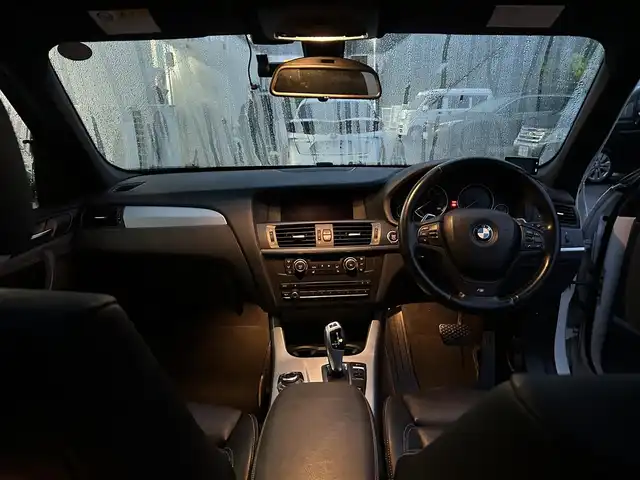 ＢＭＷ Ｘ３ xDrive20d ブルーパフォーマンス 福島県 2014(平26)年 19.8万km アルピンホワイトⅢ 登録時走行距離：197365KM/4WD/純正ナビ/（フルセグTV/Bluetooth接続/CD/DVD/AUX/AM/FM）/プッシュスタート/ミラー一体ETC/社外ドラレコ/パワーシート（D席/N席）/レザーシート/ISOFIX/クルーズコントロール/ステアリングスイッチ/サンルーフ/ルーフレール/電動格納ミラー/ドアバイザー/純正AW/コーナーセンサー/純正/フロント、リヤフォグランプ/横滑り防止装置/オートライト/アイドリングストップ/スマートキー/保証書/取扱説明書