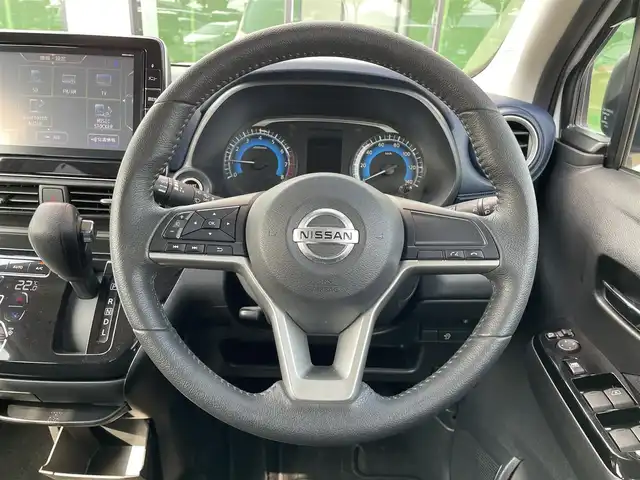日産 デイズ ハイウェイスターX 和歌山県 2020(令2)年 1.6万km ホワイトパール 純正9インチナビ（MM319D-L)/フルセグTV/（AM/FM/DVD/Bluetooth）/衝突軽減ブレーキ/横滑り防止機能/オートライト/前後コーナーセンサー/前後ドラレコ/オートライト/オートマチックハイビーム/ステアリングリモコン/プッシュスタート/LEDヘッドライト/フォグランプ/ドアバイザー/前列純正フロアマット/純正14インチアルミホイール