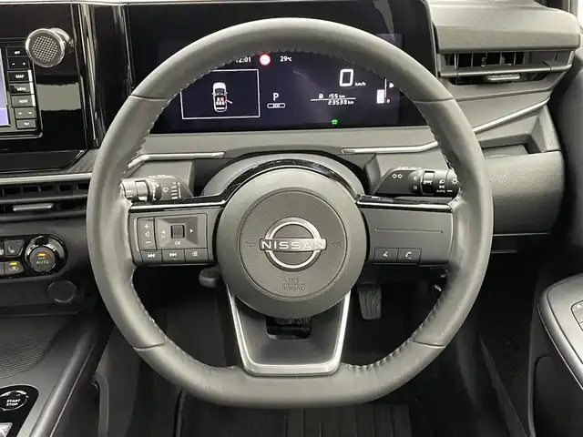 日産 ノート X 岡山県 2021(令3)年 2.4万km オーロラフレアブルーパール 社外メモリーナビ/【AM/FM/CD/DVD/Bluetooth/フルセグTV】/型番:CN-RE07WD/純正エアロ/前席シートヒーター/ステアリングヒーター/ETC/コーナーセンサー（前後）/バックカメラ/衝突軽減ブレーキシステム/ステアリングスイッチ/スマートキー/純正フロアマット/LEDヘッドライト/LEDフォグランプ/オートハイビーム