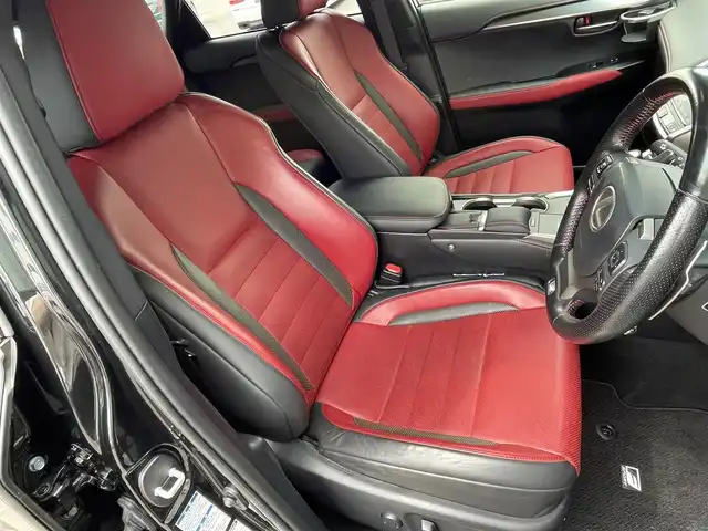 レクサス ＮＸ 300 Fスポーツ 石川県 2018(平30)年 8万km 黒 サンルーフ/赤黒革シート/ベンチレーションシート/衝突軽減B/アダプティブクルーズコントロール/ブラインドスポットモニター/純正ナビ/フルセグ/バックカメラ/クリアランスソナー/電動リアゲート