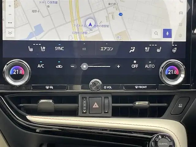 レクサス ＮＸ 350h バージョンL 千葉県 2023(令5)年 1.9万km ソニッククォーツ セーフティシステムプラス/・プリクラッシュセーフティ/・レーントレーシングアラート/・ロードサインアシスト/・レーンディパーチャーアラート/・レーダークルーズコントロール/・アクティブドライビングアシスト/・アダプティブハイビーム/・緊急時操舵支援/・レーンチェンジアシスト/・フロントクロストラフィックアラート/ブラインドスポットモニター/純正14インチディスプレイナビ/・Bluetooth接続/・フルセグTV/パノラミックビューモニター/AC100V電源/前後コーナーセンサー/シートヒーター/エアーシート/ビルトインETC