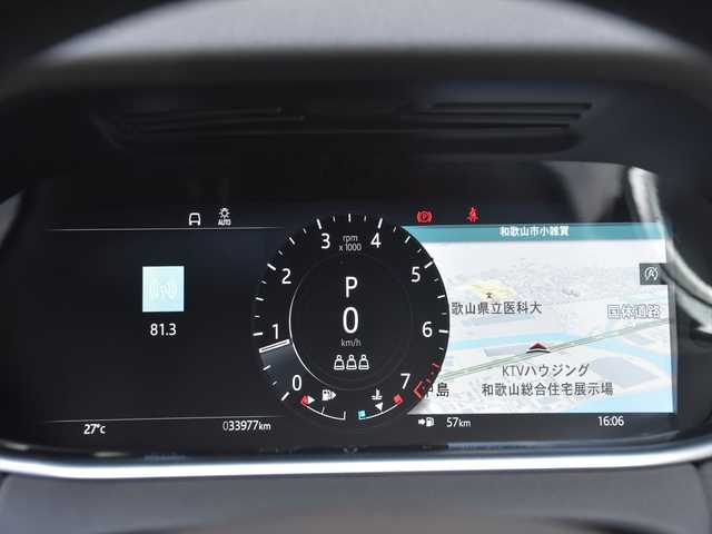 ランドローバー レンジローバーイヴォーク SE 和歌山県 2022(令4)年 3.4万km グレーⅡ ブラックエクステリアパッケージ /ACC /黒革 /純正ナビ /全方位カメラ /OP20AW /デジタルインナーミラー /LEDヘッドライト /電動バックドア /シートヒーター /コントラストルーフ /コーナーセンサー /スマートキー /ETC
