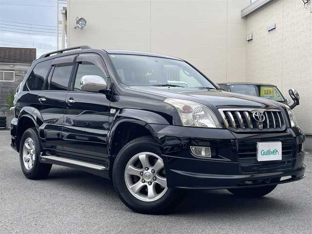 トヨタ ランドクルーザー プラド TX－LTD 和歌山県 2007(平19)年 12.6万km ブラック サンルーフ/ディーゼルターボ/レザーシート/寒冷地仕様/純正メモリーナビ・CD・DVD・Bluetooth/バックカメラ/ＥＴＣ/リモコンキー/ルーフレール/オートライト/フォグランプ/ドアバイザー/純正フロアマット/スペアキー
