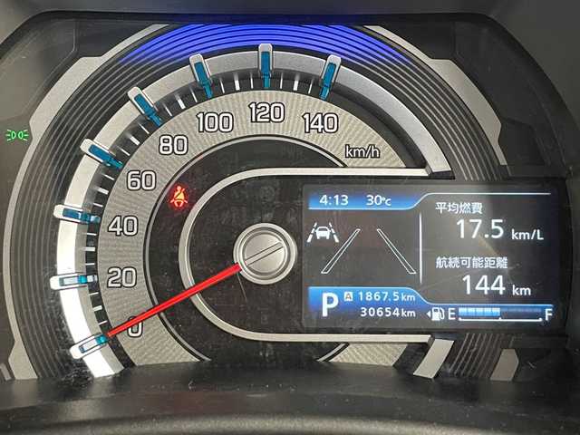 スズキ ハスラー HYBRID G 岡山県 2022(令4)年 3.1万km オフブルーM 社外SDナビゲーション/(CD/DVD/SD/BT/USB/HDMI/フルセグTV)/バックモニター/ETC/衝突軽減ブレーキ/レーダークルーズコントロール/レーンキープアシスト/オートハイビームアシスト/LEDオートヘッドライト/前席シートヒーター/スマートキー/横滑り防止/アイドリングストップ/社外マット/保証書/取扱説明書