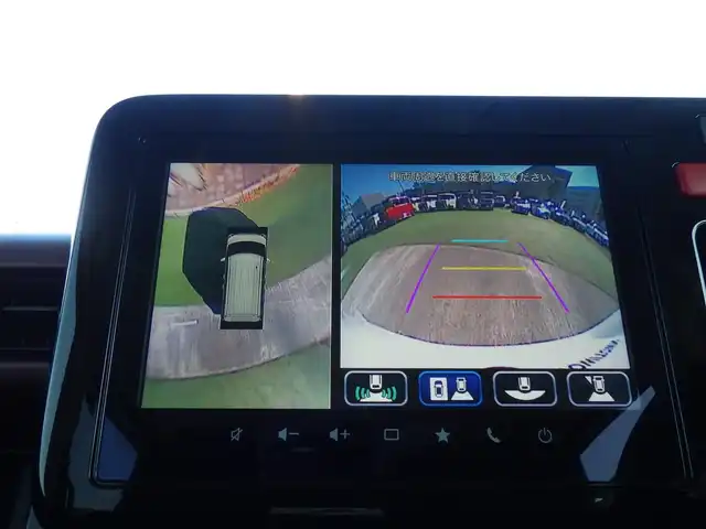 スズキ スペーシア カスタム HYBRID XS 千葉県 2024(令6)年 1.4万km ピュアホワイトP 純正9インチナビ/(Bluetooth/CD/DVD/HDMI/USB/ipod/AM/FM)/地デジフルセグ/全方位カメラ/ETC/ステアリングヒーター/アダプティブクルーズコントロール/衝突軽減ブレーキ/車線逸脱抑制機能/ヘッドアップディスプレイ/先行車発進お知らせ機能/標識認識機能/前席シートヒーター/電子パーキングシステム/ブレーキホールド/アイドリングストップ/ロールサンシェード/ウィンカーミラー/フロントフォグランプ/純正フロアマット/純正15インチアルミホイール