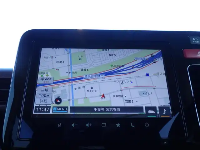 スズキ スペーシア カスタム HYBRID XS 千葉県 2024(令6)年 1.4万km ピュアホワイトP 純正9インチナビ/(Bluetooth/CD/DVD/HDMI/USB/ipod/AM/FM)/地デジフルセグ/全方位カメラ/ETC/ステアリングヒーター/アダプティブクルーズコントロール/衝突軽減ブレーキ/車線逸脱抑制機能/ヘッドアップディスプレイ/先行車発進お知らせ機能/標識認識機能/前席シートヒーター/電子パーキングシステム/ブレーキホールド/アイドリングストップ/ロールサンシェード/ウィンカーミラー/フロントフォグランプ/純正フロアマット/純正15インチアルミホイール