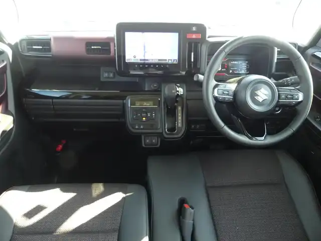 スズキ スペーシア カスタム HYBRID XS 千葉県 2024(令6)年 1.4万km ピュアホワイトP 純正9インチナビ/(Bluetooth/CD/DVD/HDMI/USB/ipod/AM/FM)/地デジフルセグ/全方位カメラ/ETC/ステアリングヒーター/アダプティブクルーズコントロール/衝突軽減ブレーキ/車線逸脱抑制機能/ヘッドアップディスプレイ/先行車発進お知らせ機能/標識認識機能/前席シートヒーター/電子パーキングシステム/ブレーキホールド/アイドリングストップ/ロールサンシェード/ウィンカーミラー/フロントフォグランプ/純正フロアマット/純正15インチアルミホイール