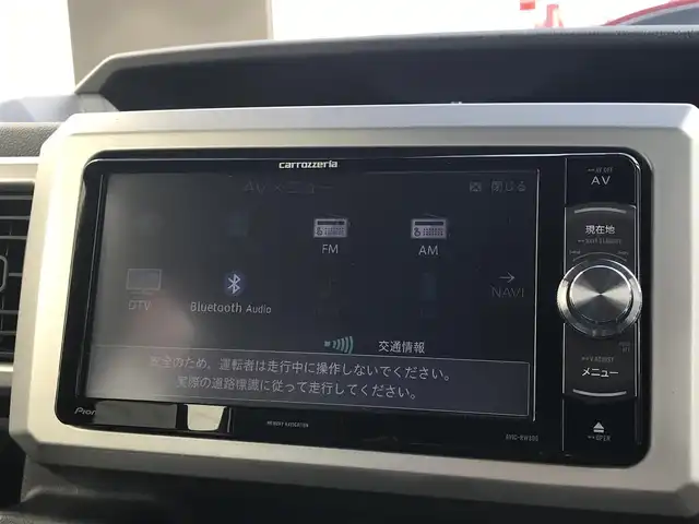 ダイハツ ウェイク G SA 富山県 2016(平28)年 7.5万km ブルーメタリック 社外ナビ/フルセグTV/バックカメラ/Bluetooth/ドライブレコーダー前後/衝突被害軽減ブレーキ/両側パワースライドドア/プッシュスタート/スマートキー/シートカバー/LEDヘッドライト/オートライト/フォグランプ/電動格納ミラー/ETC