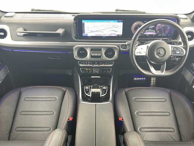 メルセデス・ベンツ ゲレンデヴァーゲン Ｇ４００ｄ AMGライン 宮城県 2021(令3)年 2.4万km ダイヤモンドホワイト ワンオーナー/サンルーフ/本革シート/全方位カメラ/アクティブブレーキアシスト/アテンションアシスト/レーンキーピングアシスト/ブラインドスポットアシスト/アダプティブクルーズコントロール/インテリジェントライトシステム/純正ナビ/・BT・USB・SD/フルセグTV/前席パワーシート/前席シートメモリー/全席シートヒーター/革巻きステアリング/パドルシフト/LEDヘッドライト/ドライブレコーダー（前後）/ETC/電動パーキングブレーキ/プッシュスタート/スマートキー×2