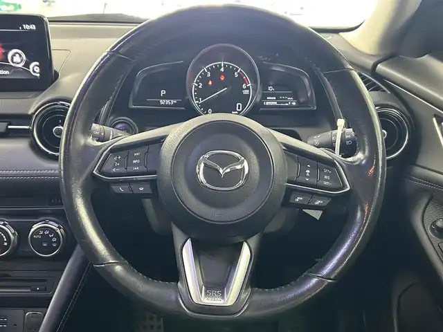 マツダ ＣＸ－３ XDプロアクティブSパッケージ 福島県 2018(平30)年 9.3万km スノーフレイクホワイトパールマイカ コーナーセンサー/・パークトロニック/・レーンキープアシスト/純正ナビゲーション/・Bluetooth/TV/CD/DVD/USB/AUX/・バックカメラ/・360°カメラ/ETC/前後ドライブレコーダー/パワーシート/・シートヒーター/BOSEスピーカー/スタッドレスタイヤ/・社外１６インチ/LEDライト/・フォグライト/プッシュスタート/・スマートキー/・オートライト/フロアマット