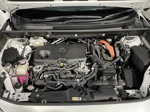 トヨタ ＲＡＶ４ ハイブリットG 福島県 2019(令1)年 4.5万km ホワイトパールクリスタルシャイン /禁煙車//モデリスタエアロ//デジタルインナーミラー//ＢＳＭ//パワーバックドア//純正ナビ/CD・DVD・BT・MSV・フルセグTV//ステアリングヒーター//レザーシート/D席パワーシート・シートヒーター//レーダークルーズコントロール//前後ドライブレコーダー//パワーシート//2.0ＥＴＣ//トヨタセーフティセンス//バックカメラ//クリアランスソナー//ステアリングリモコン//ルーフレール//スペアキー有り