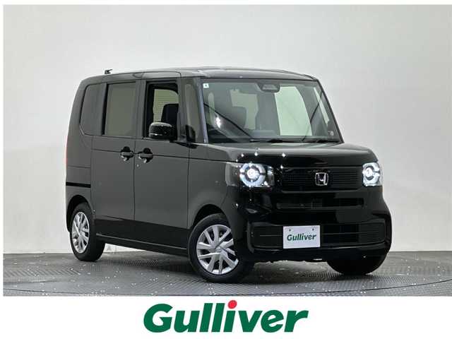 ホンダ Ｎ ＢＯＸ 愛媛県 2024(令6)年 0.3万km クリスタルブラックパール 純正8インチナビ/   BT.USB.フルセグTV/バックカメラ/片側パワスラ/電子パーキングブレーキ/純正フロアマット/スペアキー