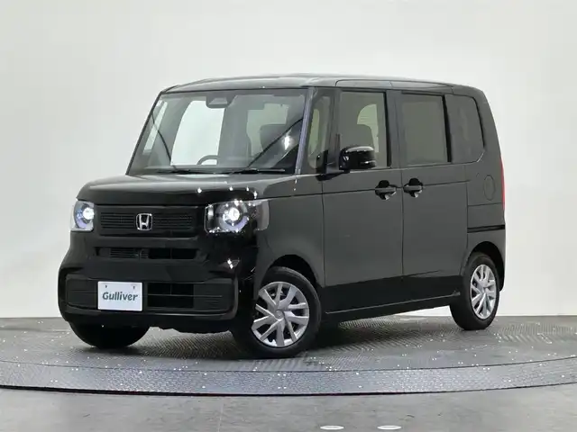 ホンダ Ｎ ＢＯＸ 愛媛県 2024(令6)年 0.3万km クリスタルブラックパール 純正8インチナビ/   BT.USB.フルセグTV/バックカメラ/片側パワスラ/電子パーキングブレーキ/純正フロアマット/スペアキー