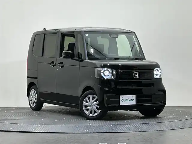 ホンダ Ｎ ＢＯＸ 愛媛県 2024(令6)年 0.3万km クリスタルブラックパール 純正8インチナビ/   BT.USB.フルセグTV/バックカメラ/片側パワスラ/電子パーキングブレーキ/純正フロアマット/スペアキー