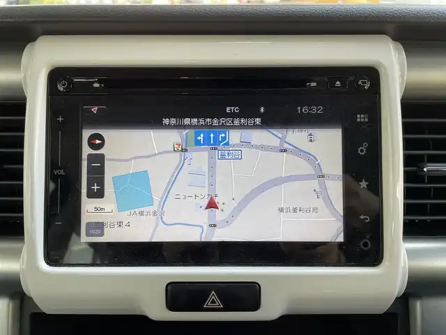 スズキ ハスラー X 神奈川県 2016(平28)年 5.9万km サマーブルーM 純正ナビ/フルセグTV/バックカメラ/ETC/アイドリングストップ/ドライブレコーダー/前席シートヒーター/全方位カメラ/スマートキー/スペアキー×1/純正フロアマット/純正AW/電格ミラー/取扱説明書/保証書