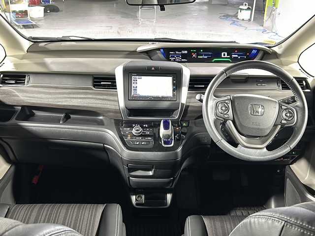 ホンダ フリード ハイブリット EX 沖縄県 2019(平31)年 4.5万km ブルーホライゾンM 県外仕入/禁煙車/6人乗り/純正SDナビ/DVD/CD/BT/フルセグ/バックカメラ/ETC/ドライブレコーダー/ホンダセンシング/衝突軽減ブレーキ/レーンキープアシスト/アダプティブクルーズコントロール/コーナーセンサー/横滑り防止装置/両側パワースライドドア/ハーフレザーシート/前席シートヒーター/LEDヘッドライト/オートライト/純正15インチAW/純正フロアマット/プッシュスタート/スマートキー/保証書