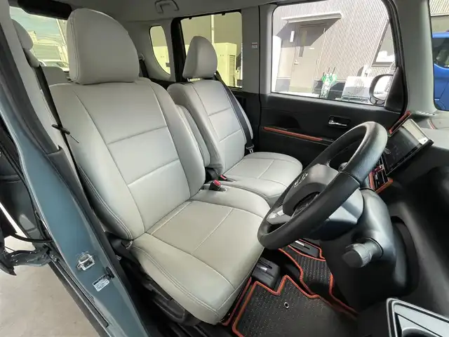ダイハツ タント ファンクロスターボ 福島県 2023(令5)年 1.1万km レイクブルーメタリック 純正9インチディスプレイオーディオ/【Bluetooth/フルセグTV/AppleCarPlay】/パノラマモニター/ETC2.0/ドライブレコーダー/アダプティブクルーズコントロール/スマートアシスト/・衝突回避支援ブレーキ機能/・ブレーキ制御付誤発進抑制機能/・車線逸脱抑制制御機能/・ふらつき警報/・先行車発進お知らせ機能/・標識認識機能/・オートハイビーム/・コーナーセンサー/・衝突警報機能/・車線逸脱警報機能/・路外逸脱警報機能/両側パワースライドドア/LEDライト/シートヒーター/ステアリングスイッチ