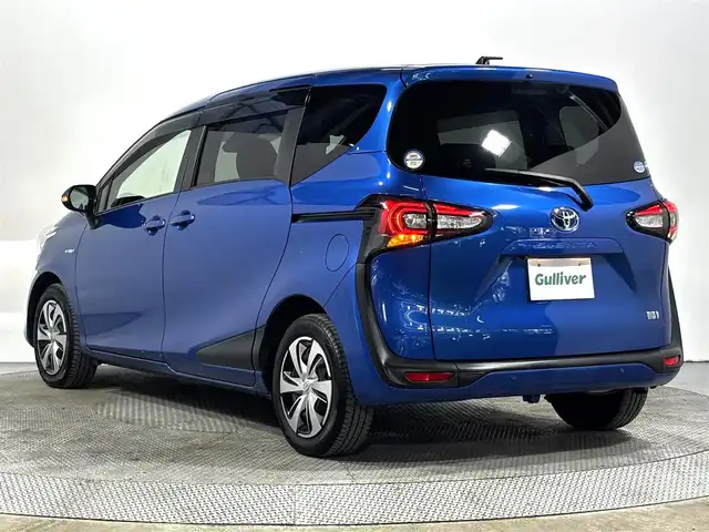 トヨタ シエンタ ハイブリッド G クエロ 大阪府 2018(平30)年 6.5万km コバルトブルーメタリック 後期モデル 純正ナビTV Bカメラ ETC 両側パワースライドドア ハーフレザー 衝突軽減 クルコン トヨタセーフティセンス クリアランスソナー スマートキー Pスタート USB