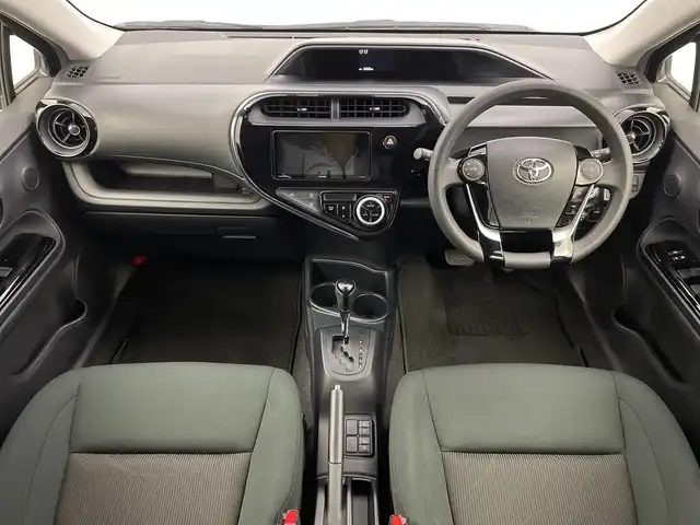 トヨタ アクア S スタイルブラック 新潟県 2018(平30)年 6万km ダークブルーマイカ 社外メモリナビ（Bluetooth・USB・CD・DVD）/フルセグ　/バックカメラ　/前方ドライブレコーダー/レーンキープアシスト　/前後コーナーセンサー　/クルーズコントロール/パーキングサポートブレーキ　/衝突被害軽減システム/ステアリングスイッチ/社外１５インチアルミホイール/純正フロアマット/ハロゲンオートライト　/オートマチックハイビーム　/保証書/取扱説明書/スマートキー/スペアキー