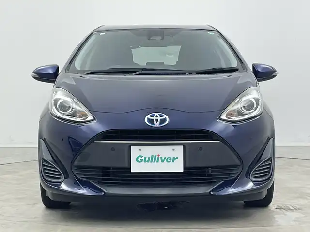 トヨタ アクア S スタイルブラック 新潟県 2018(平30)年 6万km ダークブルーマイカ 社外メモリナビ（Bluetooth・USB・CD・DVD）/フルセグ　/バックカメラ　/前方ドライブレコーダー/レーンキープアシスト　/前後コーナーセンサー　/クルーズコントロール/パーキングサポートブレーキ　/衝突被害軽減システム/ステアリングスイッチ/社外１５インチアルミホイール/純正フロアマット/ハロゲンオートライト　/オートマチックハイビーム　/保証書/取扱説明書/スマートキー/スペアキー
