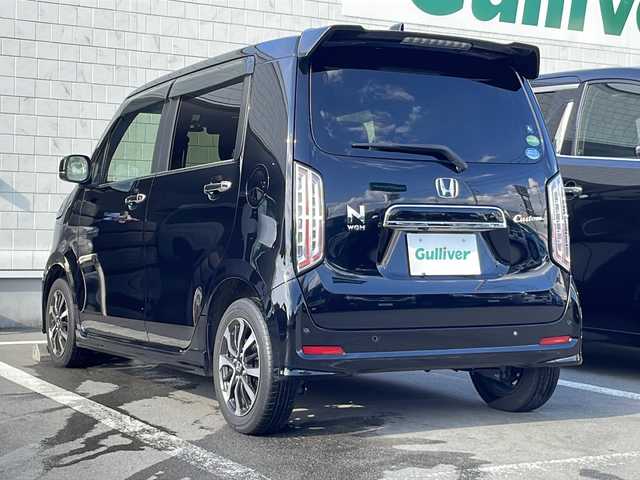 ホンダ Ｎ ＷＧＮ カスタム L ホンダセンシング 静岡県 2020(令2)年 4.8万km クリスタルブラックパール 社外ナビ/地デジTV/社外CD/DVD/Bluetooth/バックカメラ/ホンダセンシング/レーダークルーズコントロール/ハーフレザーシート/シートヒーター/LEDヘッドライト/オートライト/ビルトインETC/スマートキー/純正14インチAAW