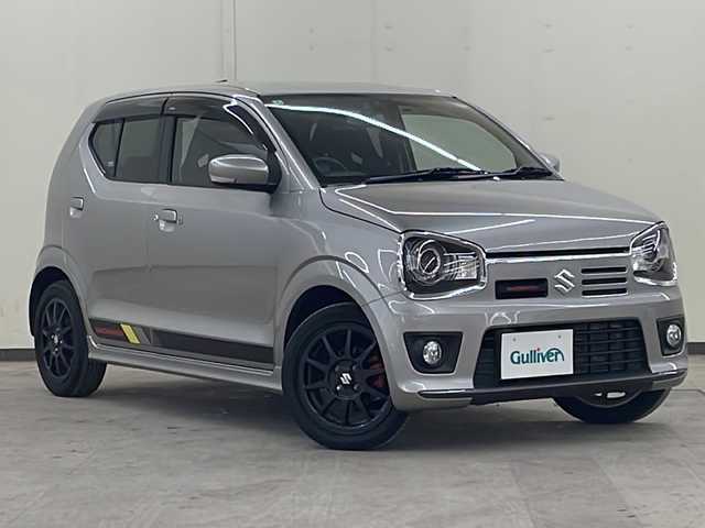 スズキ アルト ワークス 道央・札幌 2016(平28)年 2.1万km スチールシルバーM ・4WD/ターボ/・ワンオーナー/・純正SDナビ/（CD/DVD/SD/BT/USB/フルセグTV）/・レカロシート/・横滑り防止装置/・盗難防止装置/・LEDヘッドライト/・オートライト/フォグランプ/・純正フロアマット/ドアバイザー/・スマートキー/スペアキー/・取扱説明書/保証書