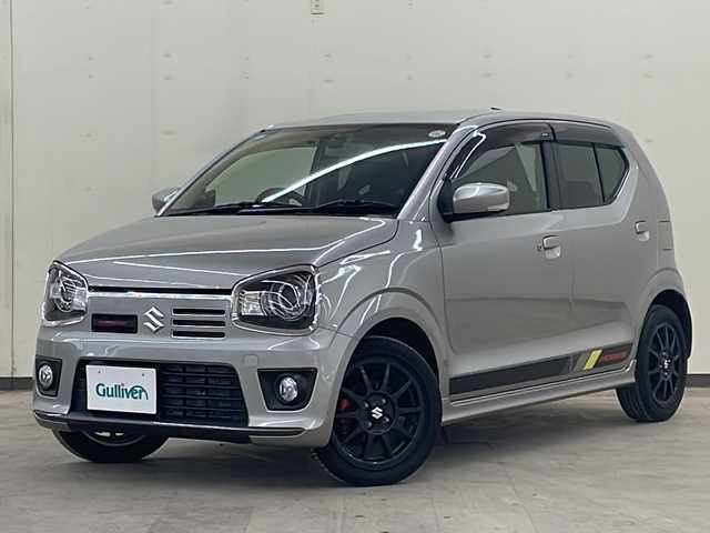 スズキ アルト ワークス 道央・札幌 2016(平28)年 2.1万km スチールシルバーM ・4WD/ターボ/・ワンオーナー/・純正SDナビ/（CD/DVD/SD/BT/USB/フルセグTV）/・レカロシート/・横滑り防止装置/・盗難防止装置/・LEDヘッドライト/・オートライト/フォグランプ/・純正フロアマット/ドアバイザー/・スマートキー/スペアキー/・取扱説明書/保証書