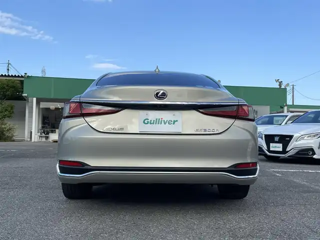 レクサス ＥＳ 300h バージョンL 千葉県 2018(平30)年 2.7万km アイスエクリュマイカメタリック ムーンルーフ/ホワイトレザーシート/マークレビンソンサウンドシステム/純正12.3インチSDナビ/・CD/DVD/MSV/Bluetooth/フルセグTV/パノラミックビューカメラ/デジタルアウターミラー/デジタルインナーミラー/レクサスセーフティシステム＋/・レーダークルーズコントロール/・プリクラッシュセーフティ/・レーンキープアシスト/・パーキングサポートブレーキ/・オートマチックハイビーム/・ブラインドスポットモニター/全席シートヒーター/前席シートベンチレーション/前席パワーシート/前後コーナーセンサー/パワートランクリッド/AC100V1500W電源/LEDヘッドランプ/オートライト/純正18インチアルミホイール/ウッドコンビステアリング/ヘッドアップディスプレイ/ステアリングヒーター/パドルシフト/左右独立オートエアコン/スマートエントリー/ビルトインETC2.0/サイド＆カーテンエアバッグ