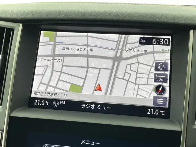 日産 スカイライン 400R 福井県 2019(令1)年 1.1万km ブリリアントホワイトパール 純正ナビ/全方位カメラ/BBS20インチAW/ETC2.0/デジタルインナーミラー/パワーシート/アダプティブクルーズコントロール/レーンキープアシスト/シートヒーター/純正フロアマット