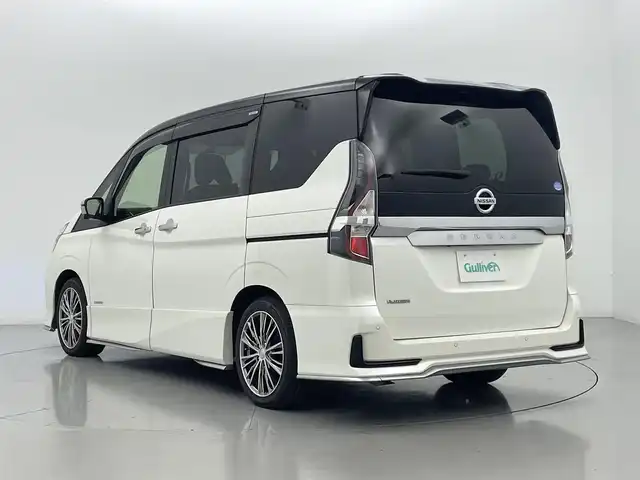 日産 セレナ オーテック スポーツスペック 熊本県 2020(令2)年 5.4万km ブリリアントホワイトパール 2トーン 純正フルエアロ　/純正ナビ（ＣＤ・ＤＶＤ・フルセグ・ＢＴ・ＳＤ）/全周囲カメラ　/前後ドライブレコーダー　/レーダークルーズコントロール/ビルトインＥＴＣ　/両側パワースライドドア　/前席シートヒーター　/ステアリングヒーター/前後クリアランスソナー　/プロパイロット/衝突軽減ブレーキ/レーンキープアシスト/アイドリングストップ/ブラインドスポットモニター/純正フロアマット/BROCHEN１７インチAW/オートライト/LEDヘッドライト/フォグランプ/スマートキー/プッシュスタート