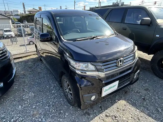 ホンダ Ｎ ＷＧＮ カスタム G Aパッケージ 長崎県 2014(平26)年 11.6万km プレミアムゴールドパープルパール ワンオーナー/純正ディスプレイオーディオ/バックカメラ/衝突軽減システム/ハーフレザーシート/クルーズコントロール/ステアリングスイッチ/スマートキー/プッシュスタート/純正14インチAW