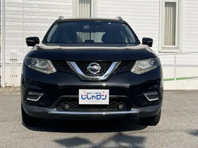 日産 エクストレイル ハイブリッド 20X エマージェンシーブレーキ 富山県 2015(平27)年 11.8万km 黒 (株)IDOMが運営する【じしゃロン富山店】の自社ローン専用車両になります。こちらは現金またはオートローンご利用時の価格です。自社ローンご希望の方は別途その旨お申し付け下さい/LEDヘッドライト/サンルーフ/シートヒーター/ルーフレール/クルーズコントロール/エマージェンシーブレーキ