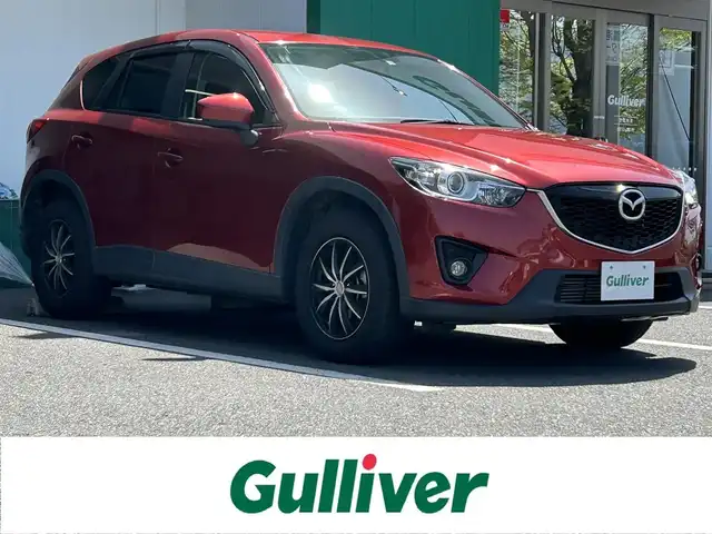 マツダ ＣＸ－５ XD 京都府 2012(平24)年 6.5万km ジールレッドマイカ ・社外SDナビ/・フルセグTV　BT/・バックカメラ/・社外17インチAW/・ETC/・AFS/・TCS/・オートライト/・ウインカーミラー/・スマートキー