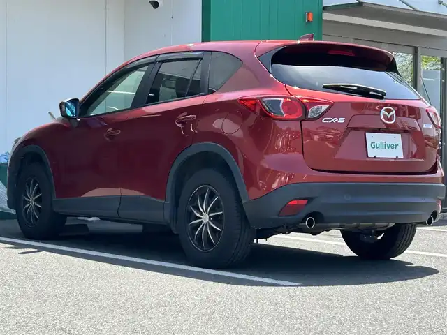 マツダ ＣＸ－５ XD 京都府 2012(平24)年 6.5万km ジールレッドマイカ ・社外SDナビ/・フルセグTV　BT/・バックカメラ/・社外17インチAW/・ETC/・AFS/・TCS/・オートライト/・ウインカーミラー/・スマートキー