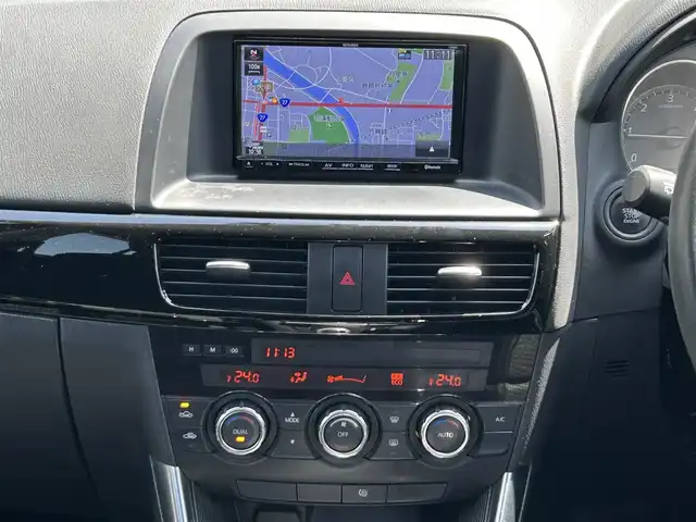 マツダ ＣＸ－５ XD 京都府 2012(平24)年 6.5万km ジールレッドマイカ ・社外SDナビ/・フルセグTV　BT/・バックカメラ/・社外17インチAW/・ETC/・AFS/・TCS/・オートライト/・ウインカーミラー/・スマートキー