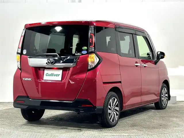 トヨタ タンク カスタムG S 大阪府 2017(平29)年 2.9万km マゼンタベリーマイカM 純正ナビ(フルセグ/CD再生/Bluetooth) バックカメラ ETC 両側パワースライドドア 衝突軽減 クルコン アイドリングストップ スマートキー プッシュスタート ドラレコ