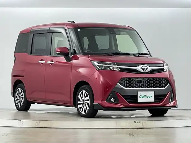 トヨタ タンク カスタムG S 愛知県 2017(平29)年 2.9万km マゼンタベリーマイカM 禁煙車/純正7インチナビ/（CD/DVD/Bluetooth/ワンセグTV/SD）/バックカメラ/衝突軽減ブレーキ/クルーズコントロール/ドライブレコーダー/ETC/両側パワースライドドア/アイドリングストップ/横滑り防止装置/プッシュスタート/スマートキー/純正フロアマット/純正14インチアルミホイール/LEDヘッドライト/フロントフォグランプ