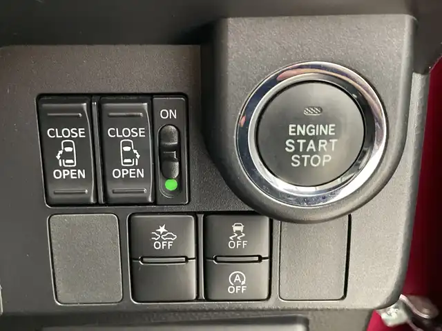 トヨタ タンク カスタムG S 愛知県 2017(平29)年 2.9万km マゼンタベリーマイカM 禁煙車/純正7インチナビ/（CD/DVD/Bluetooth/ワンセグTV/SD）/バックカメラ/衝突軽減ブレーキ/クルーズコントロール/ドライブレコーダー/ETC/両側パワースライドドア/アイドリングストップ/横滑り防止装置/プッシュスタート/スマートキー/純正フロアマット/純正14インチアルミホイール/LEDヘッドライト/フロントフォグランプ