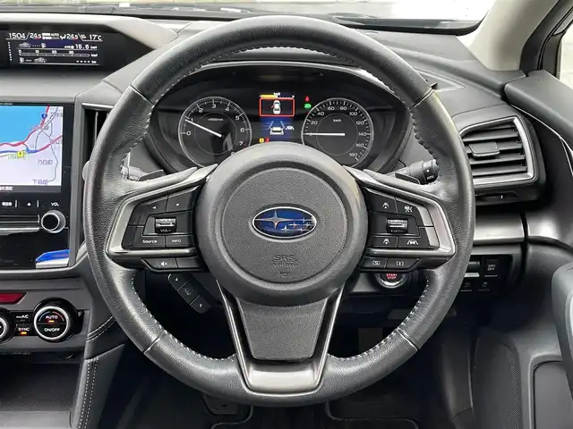 スバル インプレッサ スポーツ 2．0i－L アイサイト 島根県 2017(平29)年 8.1万km ダークブルーパール 純正8インチナビ/CD/DVD/DTV/Bluetooth/バックカメラ/レーダークルーズコントロール/前後ドライブレコーダー/ETC/LEDオートライト/アイドリングストップ/コーナーセンサー /BSM/ステアリングスイッチ/スマートキー/スペアキー /プッシュスタート /純正フロアマット/ドアバイザー