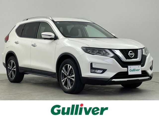 日産 エクストレイル 20X 千葉県 2019(平31)年 6万km ブリリアントホワイトパール エマージェンシーブレーキ/・踏み間違い防止アシスト/・車線逸脱警報/・進入禁止標識検知/・前後コーナーセンサー/純正9インチメモリーナビ/フルセグTV/Bluetoothオーディオ接続/アラウンドビューカメラ/カプロンシート/LEDヘッドライト/LEDフォグランプ/デジタルインナーミラー/パワーバックドア/スマートキー
