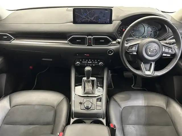 マツダ ＣＸ－５ 20S ブラックトーンED 愛媛県 2022(令4)年 3.5万km ソウルレッドクリスタルM ・１０．２５型ナビ（フルセグＴＶ・ＢＴ・ＵＳＢ・ａｐｐｌｅ　ｃａｒｐｌａｙ）/・全方位カメラ　/・前後ドラレコ　/・ＥＴＣ　/・レーダークルコン　/・パワーバックドア　/・レーンキープアシスト　/・ＤＮ席シートヒーター/・ステアリングヒーター/・D席パワーシート/・置くだけ充電