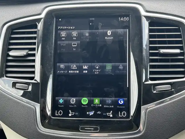 ボルボ ＸＣ９０ T6 AWD インスクリプション 福島県 2017(平29)年 4.7万km クリスタルホワイトP 純正ナビゲーション/【CD/USB/BT/TV/applecarplay/AndroidAuto】/360°ビューカメラ/パノラマルーフ/ヘッドアップディスプレイ/ブラインドスポットインフォメーションシステム/レーンキーピングエイド/衝突回避・被害軽減ブレーキ/パーキングアシスト/アダプティブクルーズコントロール/アイドリングストップ/全席シートヒーター/前席ベンチレーション/前席パワーシート/前席シートメモリー/ステリングヒーター/電動リアゲート/ETC/LEDオートライト/LEDフォグランプ/純正フロアマット/ドアバイザー