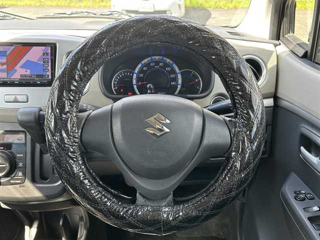 スズキ ワゴンＲ FX－LTD 熊本県 2013(平25)年 7.7万km ルナグレーパールメタリック プッシュスタート/社外ナビ/（CD・DVD・フルセグTV・BTオーディオ・SD）/ETC/純正14インチAW/ウィンカーミラー/純正フロアマット/純正ドアバイザー/新車保証書/取扱説明書